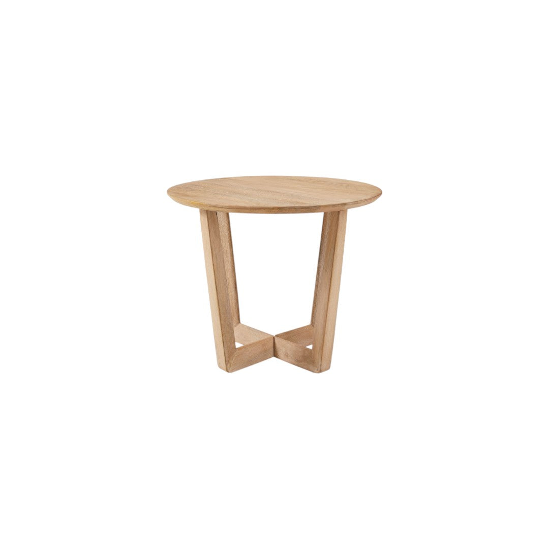 MANGO WOOD END TABLE